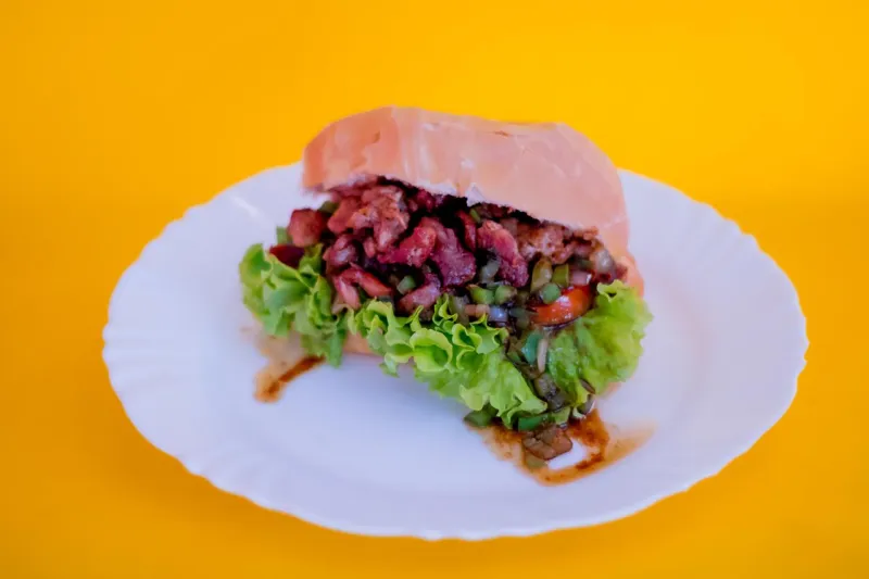 PAO C/ PERNIL SIMPLES