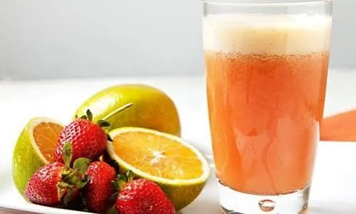 LARANJA COM MORANGO
